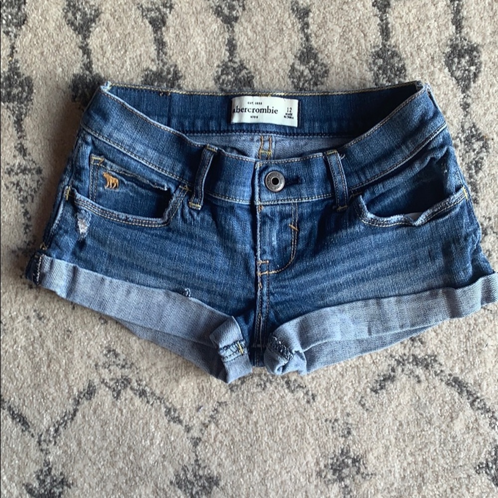 Abercrombie Kids, Girls Denim Shorts, size 12